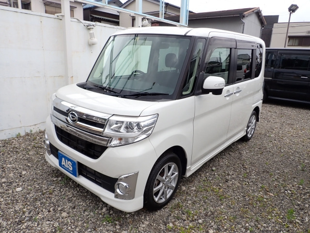 中古車 ダイハツ タントカスタム X スマートセレクション Sa の中古車詳細 63 000km パールホワイト 和歌山県 85万円 中古 車情報 中古車検索なら 車選びドットコム 車選び Com