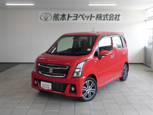 中古車 スズキ ワゴンrスティングレー ハイブリッド Hybrid T の中古車詳細 15 000km レッド 熊本県 95 7万円 中古車情報 中古車検索なら 車選びドットコム 車選び Com