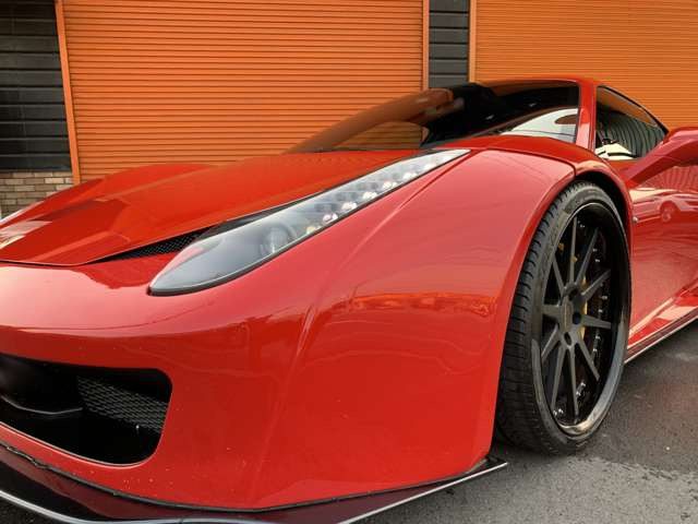 中古車 フェラーリ 458イタリア F1 Dct Lbwidebodykitcarbonpowercraftロベルタ付 の中古車詳細 36 000km ロッソコルサ 福岡県 2 158万円 中古車情報 中古車検索なら 車選びドットコム 車選び Com