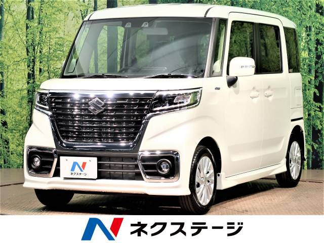 中古車 スズキ スペーシアカスタム ハイブリッド Hybrid Gs の中古車詳細 登録済未使用車 9km走行 ピュアホワイトパール 福岡県 139 9万円 中古車情報 中古車検索なら 車選びドットコム 車選び Com