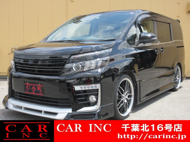 中古車 トヨタ ヴォクシー 2 0 Zs アドミエアロ Tein車高調 新品19aw の中古車詳細 75 000km ブラック 千葉県 148万円 中古車情報 中古車検索なら 車選びドットコム 車選び Com