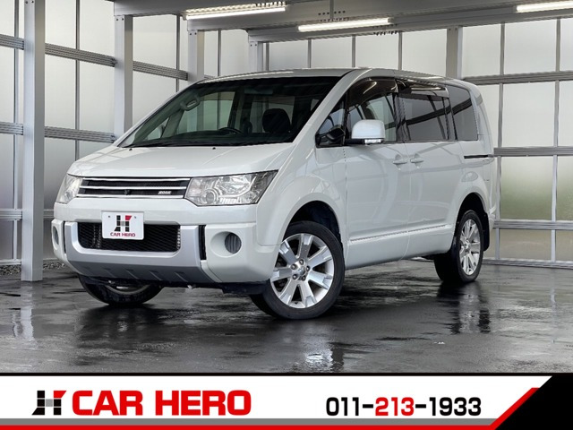 中古車 三菱 デリカd 5 2 4 G ナビパッケージ 4wd オートクルーズ リアカメラ オプションナビ の中古車詳細 113 000km パールホワイト 北海道 72万円 中古車情報 中古車検索なら 車選びドットコム 車選び Com