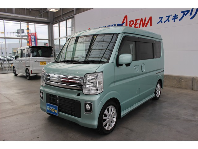 中古車 スズキ エブリイワゴン Pzターボ メモリーナビtv Bカメラ Tein車高調 の中古車詳細 19 000km ブルー 群馬県 143万円 中古車情報 中古車検索なら 車選びドットコム 車選び Com