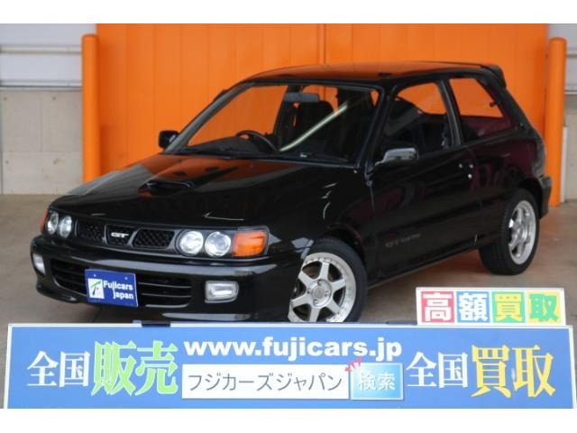中古車 トヨタ スターレット 1 3 Gt の中古車詳細 71 675km ブラック 広島県 169万円 中古車情報 中古車検索なら 車 選びドットコム 車選び Com
