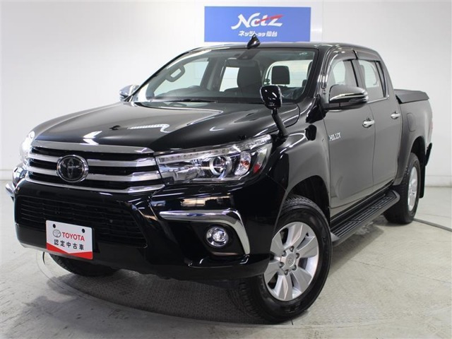 中古車 トヨタ ハイラックス 2 4 Z ディーゼル 4wd の中古車詳細 71 000km ブラックメタリック 宮城県 323万円 中古車情報 中古車検索なら 車選びドットコム 車選び Com