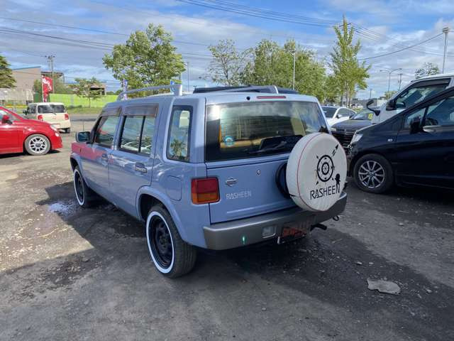 中古車 日産 ラシーン 1 5 タイプa 4wd 5mt背面タイヤ外シートカバー外dマット の中古車詳細 123 000km ブルー 北海道 73万円 中古車情報 中古車検索なら 車選びドットコム 車選び Com