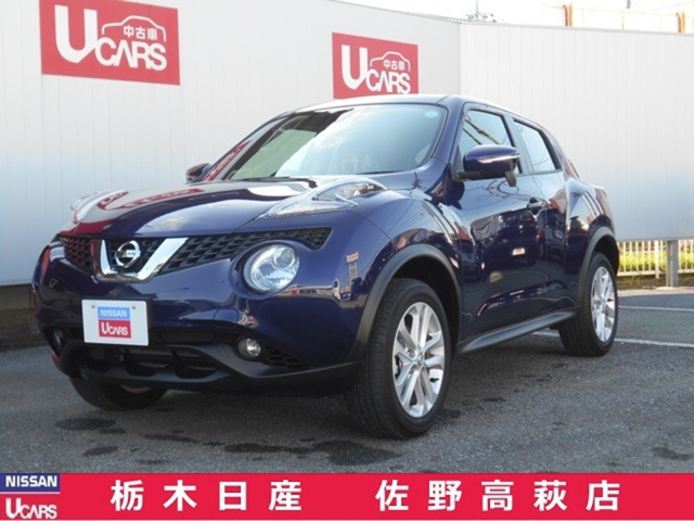 中古車 日産 ジューク 1 5 15rx V セレクション の中古車詳細 4 000km ブルー 栃木県 145 2万円 中古車情報 中古車検索なら 車選びドットコム 車選び Com