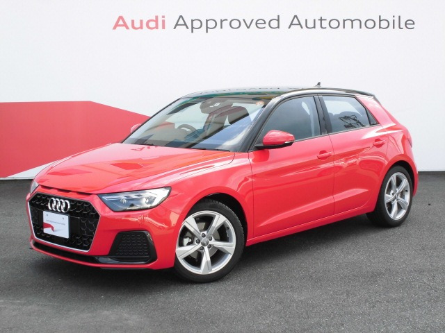 中古車 アウディ A1スポーツバック 35 Tfsi アドバンスド の中古車詳細 7 000km レッドブラックツートン 山梨県 328万円 中古車情報 中古車検索なら 車選びドットコム 車選び Com