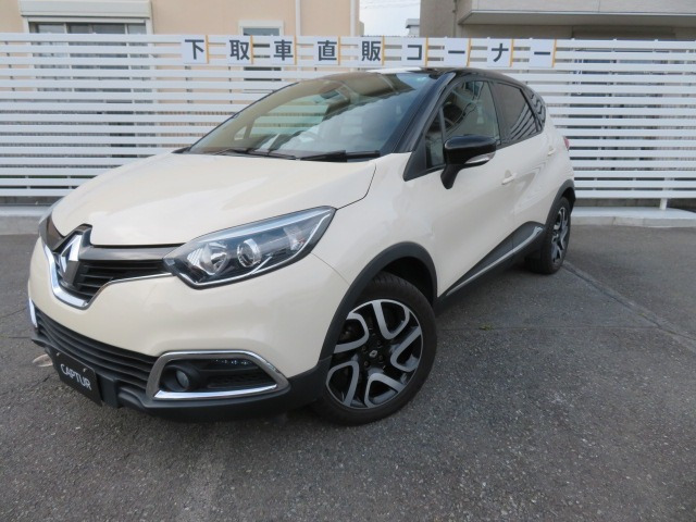 中古車 ルノー キャプチャー インテンス の中古車詳細 71 000km ベージュブラック 静岡県 万円 中古車情報 中古車検索なら 車選びドットコム 車選び Com