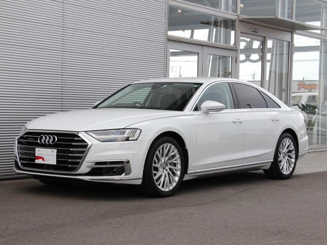 中古車 アウディ A8 60 Tfsi クワトロ 4wd の中古車詳細 5 000km ホワイト 群馬県 938万円 中古車情報 中古車 検索なら 車選びドットコム 車選び Com