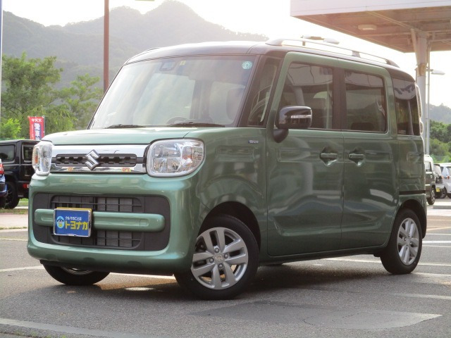 中古車 スズキ スペーシア ハイブリッド Hybrid X 4wd アップグレードpkg 両側電動ドア Led の中古車詳細 2 000km ツールグリーンパール ブラックルーフ 群馬県 168万円 中古車情報 中古車検索なら 車選びドットコム 車選び Com
