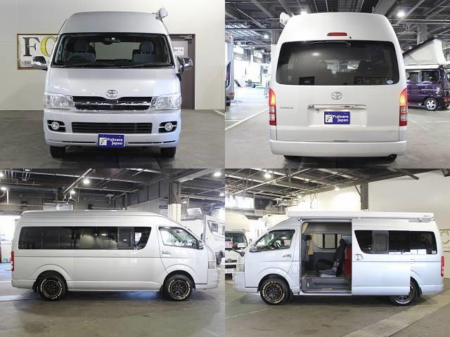 中古車 トヨタ ハイエース キャンピング セントラル自動車 ルナスポーツ 4wd の中古車詳細 63 617km シルバー 北海道 309万円 中古車情報 中古車検索なら 車選びドットコム 車選び Com