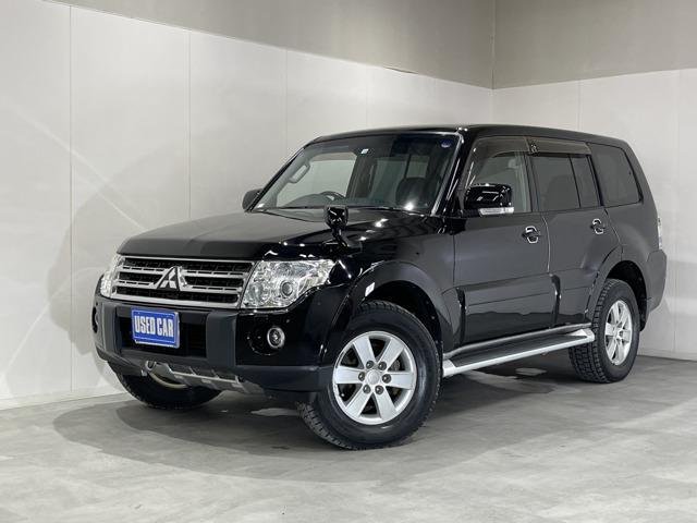 中古車 三菱 パジェロ 3 2 ロング エクシード ディーゼル 4wd バックカメラ クルコン 純正hddナビ Etc の中古車詳細 110 000km ブラック 北海道 169万円 中古車情報 中古車検索なら 車選びドットコム 車選び Com