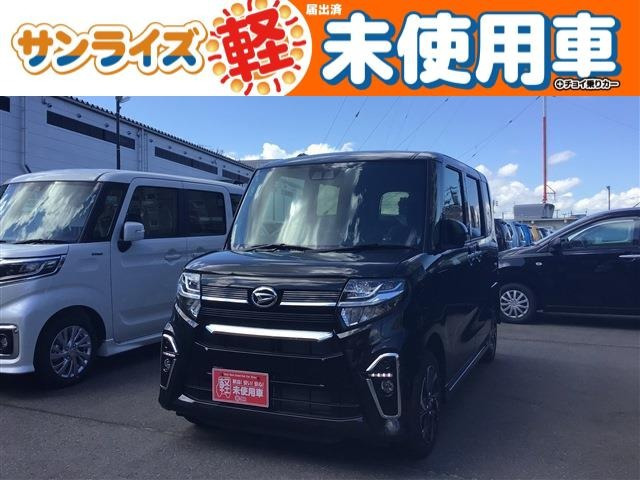 中古車 ダイハツ タントカスタム X 4wd の中古車詳細 登録済未使用車 6km走行 ブラック 青森県 169 9万円 中古車 情報 中古車検索なら 車選びドットコム 車選び Com