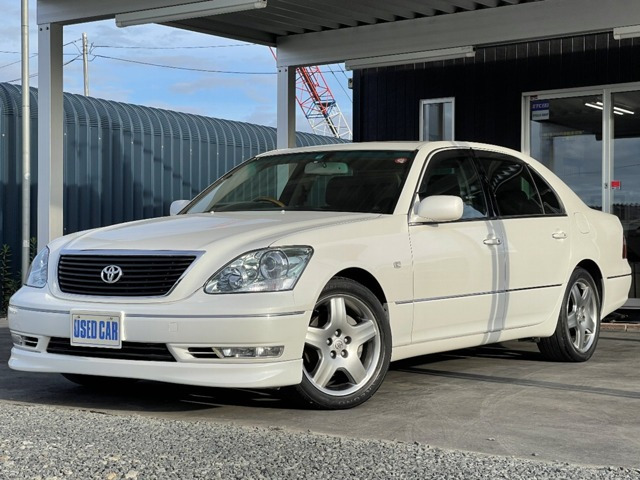 中古車 トヨタ セルシオ 4 3 Er仕様 Bカメラ クルコン シートエアコン 純正ナビ の中古車詳細 106 000km パールホワイト 北海道 64 8万円 中古車情報 中古車検索なら 車選びドットコム 車選び Com