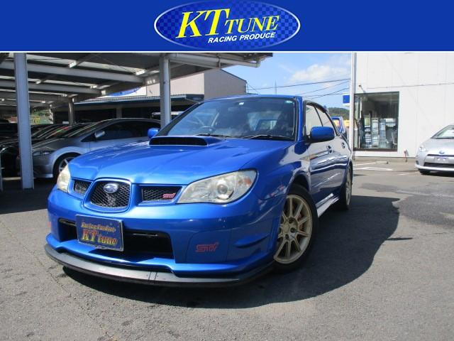 中古車 スバル インプレッサwrx 2 0 Wrx Sti 4wd の中古車詳細 114 000km ブルー 香川県 198万円 中古 車情報 中古車検索なら 車選びドットコム 車選び Com