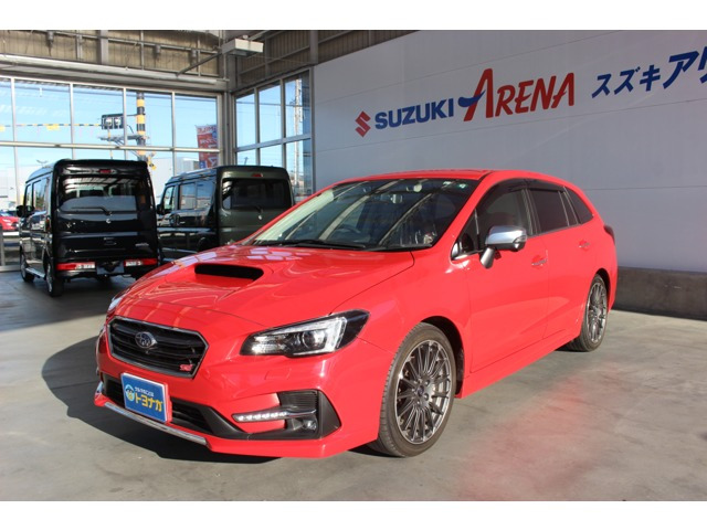 中古車 スバル レヴォーグ 1 6 Sti スポーツ アイサイト 4wd 8インチナビtv 本革シート Etc2 0 の中古車詳細 24 000km レッド 群馬県 284 8万円 中古車情報 中古車検索なら 車選びドットコム 車選び Com