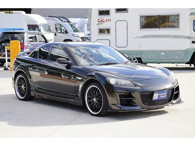 中古車 マツダ RX-8 スピリットR HDDナビ 純正レカロ エアロバンパー