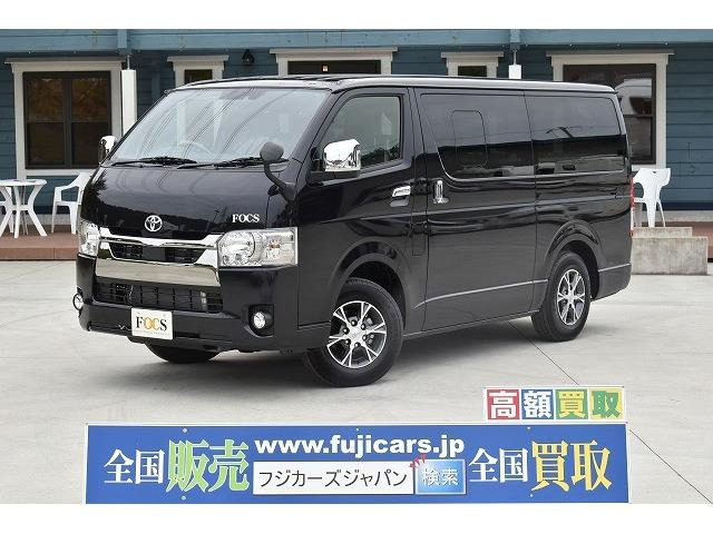 中古車 トヨタ ハイエース Focs エスパシオes 登録済み未使用車 の中古車詳細 登録済未使用車 11km走行 クロp 兵庫県 398万円 中古車情報 中古車検索なら 車選びドットコム 車選び Com