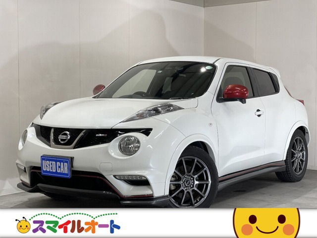 中古車 日産 ジューク 1 6 Nismo 4wd ワンセグtv 社外メモリナビ ドラレコ の中古車詳細 104 000km パールホワイト 北海道 85万円 中古車情報 中古車検索なら 車選びドットコム 車選び Com