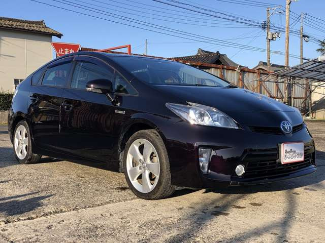 中古車 トヨタ プリウス 1.8 S 検2年 Sキー ETC ナビTV アルミ Bカメラ 