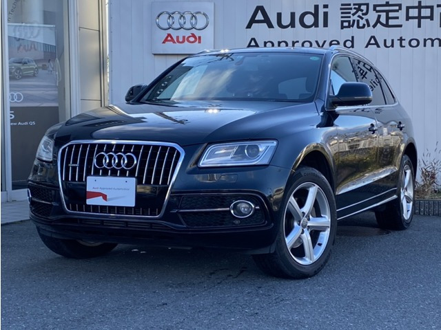 中古車 アウディ Q5 2 0 Tfsi クワトロ Sラインパッケージ 4wd の中古車詳細 53 000km ブラックパール 大阪府 217 7万円 中古車情報 中古車検索なら 車選びドットコム 車選び Com