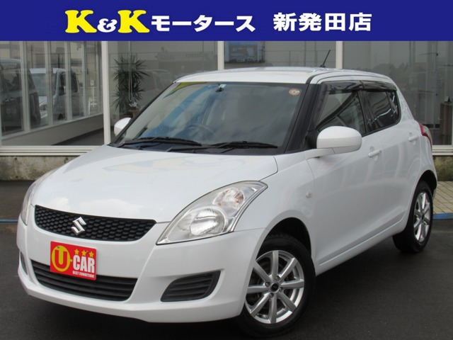 中古車 スズキ スイフト 1 2 Xg 4wd 清掃除菌済 プッシュスタート Etc の中古車詳細 119 000km スノーホワイトパール 新潟県 27 8万円 中古車情報 中古車検索なら 車選びドットコム 車選び Com