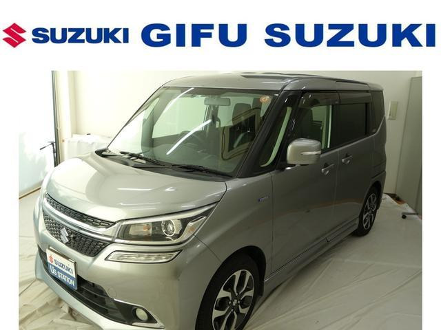 中古車 スズキ ソリオバンディット 1 2 ハイブリッド Hybrid Mv の中古車詳細 44 000km シルバー 岐阜県 125万円 中古車情報 中古車検索なら 車選びドットコム 車選び Com