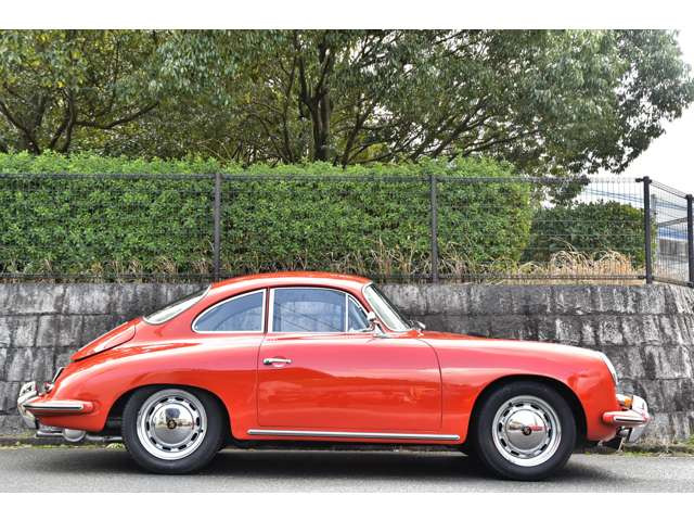 中古車 ポルシェ 356 C Reutter Coupe マッチング の中古車詳細 Signal Red 6407 オリジナルマッチカラー 奈良県 価格応談 中古車情報 中古車検索なら 車選びドットコム 車選び Com