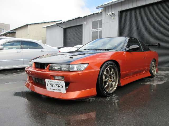 中古車 日産 180sx 2 0 タイプx の中古車詳細 87 000km オレンジメタリックツートン 長野県 価格応談 中古車情報 中古車検索なら 車選びドットコム 車選び Com