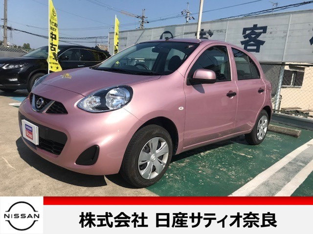 中古車 日産 マーチ 1 2 S の中古車詳細 17 000km ピンク 奈良県 77万円 中古車情報 中古車検索なら 車選びドットコム 車選び Com