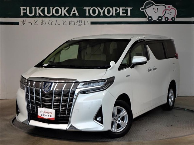 中古車 トヨタ アルファード ハイブリッド 2 5 X 4wd の中古車詳細 13 000km パールメタリック 福岡県 384 9万円 中古車情報 中古車検索なら 車選びドットコム 車選び Com