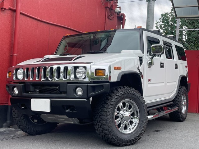 中古車 ハマー H2 ラグジュアリーパッケージ 4wd 新車並行 ワンオーナー の中古車詳細 36 000km ホワイト 東京都 290万円 中古車情報 中古車検索なら 車選びドットコム 車選び Com