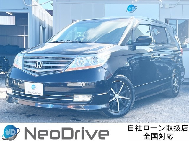 中古車 ホンダ エリシオン 2 4 プレステージ S Hddナビ スペシャルパッケージ 4wd ナビ 後席モニター 両側pスラ エンスタ の中古車詳細 118 000km ブラック 北海道 58万円 中古車情報 中古車検索なら 車選びドットコム 車選び Com