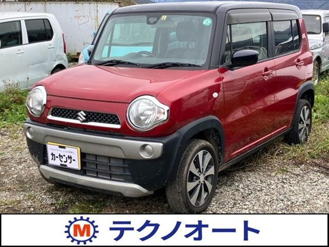 中古車 スズキ ハスラー G ターボ 4WD の中古車詳細 (48,000km, レッド