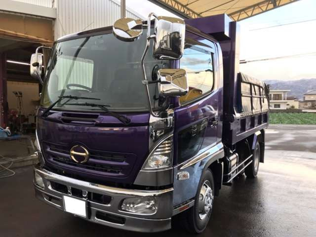 中古車 日野 レンジャー ダンプ 積載3.55t 電動コボレーン付 の中古車