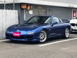 【中古車情報】マツダ RX-7 タイプR バサーストR BBS17インチAW TEIN車高調 HDDナビ の中古車詳細（走行距離：18.2万km、カラー：ブルー、販売地域：広島県安芸郡府中町茂陰）