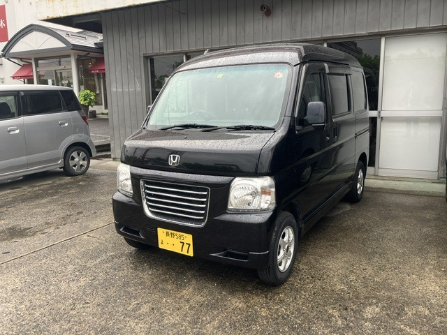 中古車 ホンダ バモスホビオ G 4WD の中古車詳細 (69,000km, ブラック