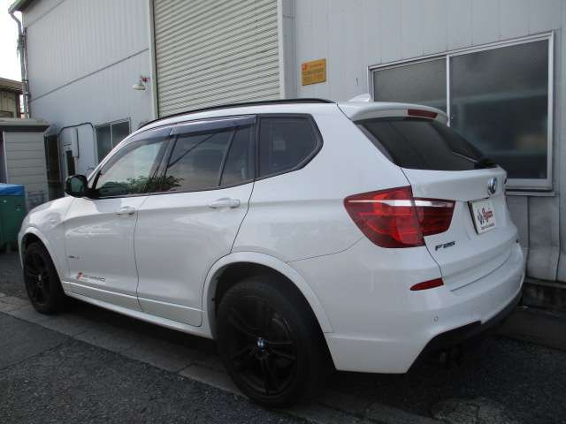 中古車 BMW X3 xドライブ35i Mスポーツパッケージ 4WD ターボ車黒革HDD