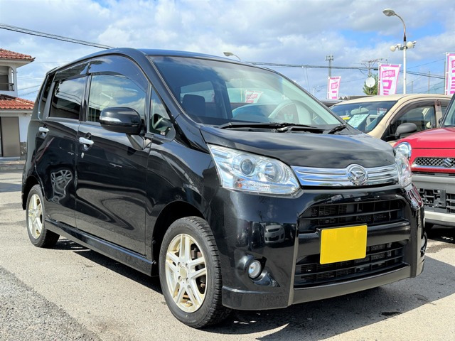 中古車 ダイハツ ムーヴカスタム X リミテッド 4WD 1ヶ月保証 禁煙車