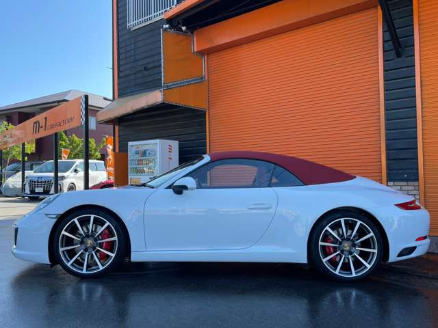 中古車 ポルシェ 911カブリオレ カレラS PDK スポクロP正規D車スポエグ