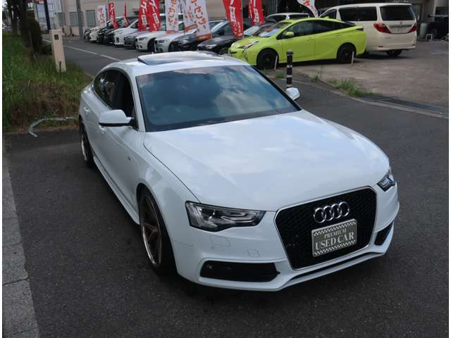 中古車 アウディ A5スポーツバック 2.0 TFSI クワトロ Sライン