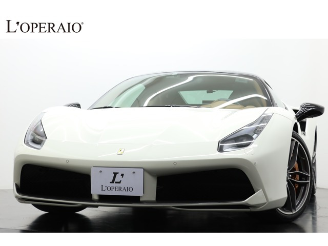 中古車 フェラーリ 488GTB F1 DCT 正D車 LEDステア リフター フル電動