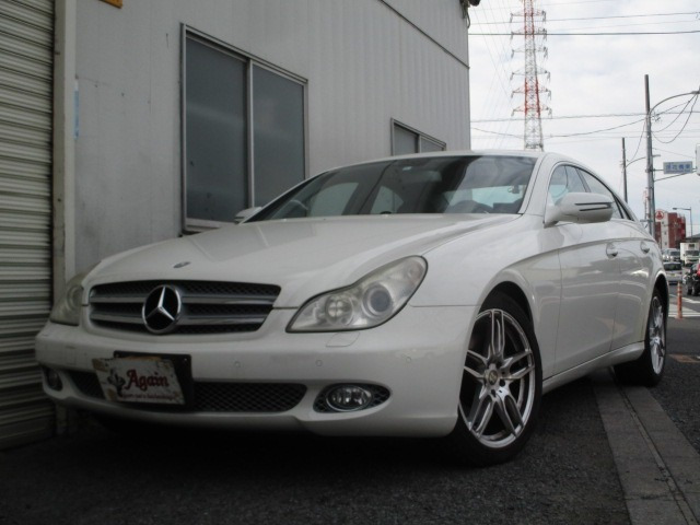 諸費用コミ】:☆八潮市発☆ 2006年 CLS350 CLS350 左H 黒革 サンルーフ