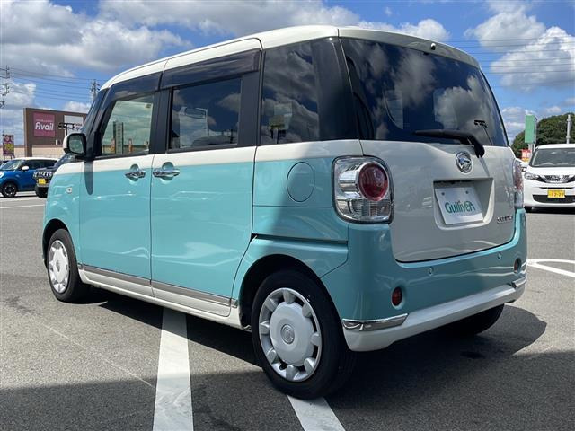 中古車 ダイハツ ムーヴキャンバス G メイクアップ リミテッド SAIII 修復歴無し の中古車詳細 (43,000km,  パールホワイトⅢ/ファインミントメタリック 2トーン, 岐阜県, 139.8万円) | 中古車情報・中古車検索なら【車選びドットコム（車選び.com）】