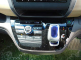 シフトレバー&インパネです。オート機能付きエアコン搭載!車内はいつも快適に♪