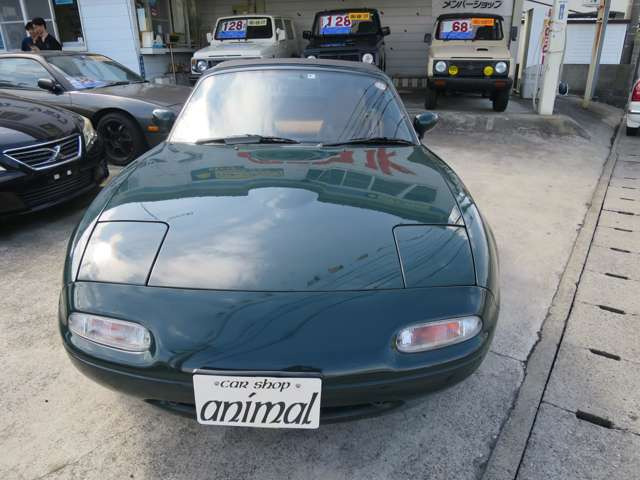 中古車 ユーノス ロードスター 1.6 Vスペシャル ガレージ保管禁煙車 の中古車詳細 (170,000km, グリーン, 埼玉県, 228万円) |  中古車情報・中古車検索なら【車選びドットコム（車選び.com）】