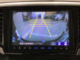 バックをするとき自動でリアの様子が映る『リアカメラ』付き! 画面で確認しながらバックが出来るので駐車の時も安心です。