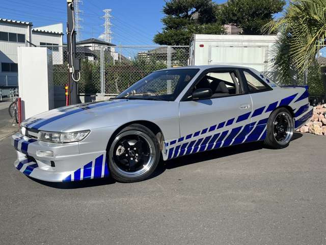 中古車 日産 シルビア 2.0 K's ダイヤDSPパッケージ ユーザー買取/6速MT/オリジナルラッピング の中古車詳細 (195,000km,  シルバーブルー, 埼玉県, 265万円) | 中古車情報・中古車検索なら【車選びドットコム（車選び.com）】