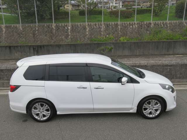 中古車 マツダ MPV 2.3 23T Lパッケージ ナビ地デジ前後モニター本革プリクラッシュ の中古車詳細 (105,000km, パールホワイト,  広島県, 88万円) | 中古車情報・中古車検索なら【車選びドットコム（車選び.com）】